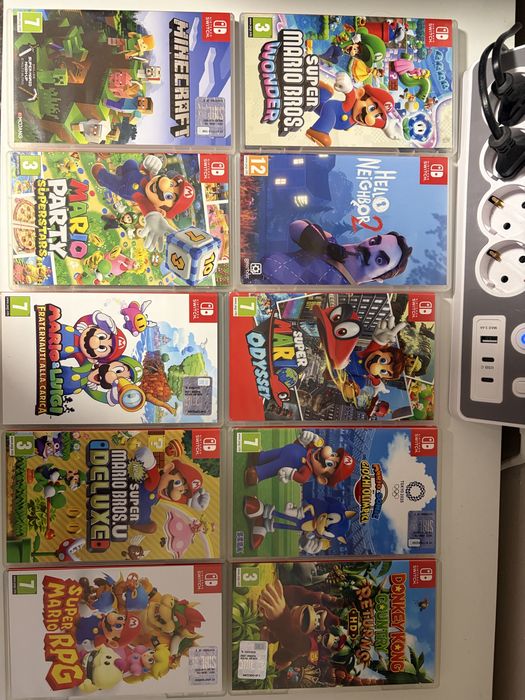 Nintendo switch si jocuri