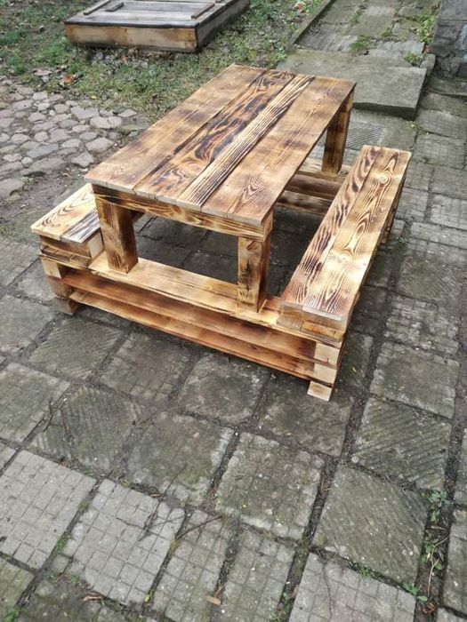 Пикник маса от палети