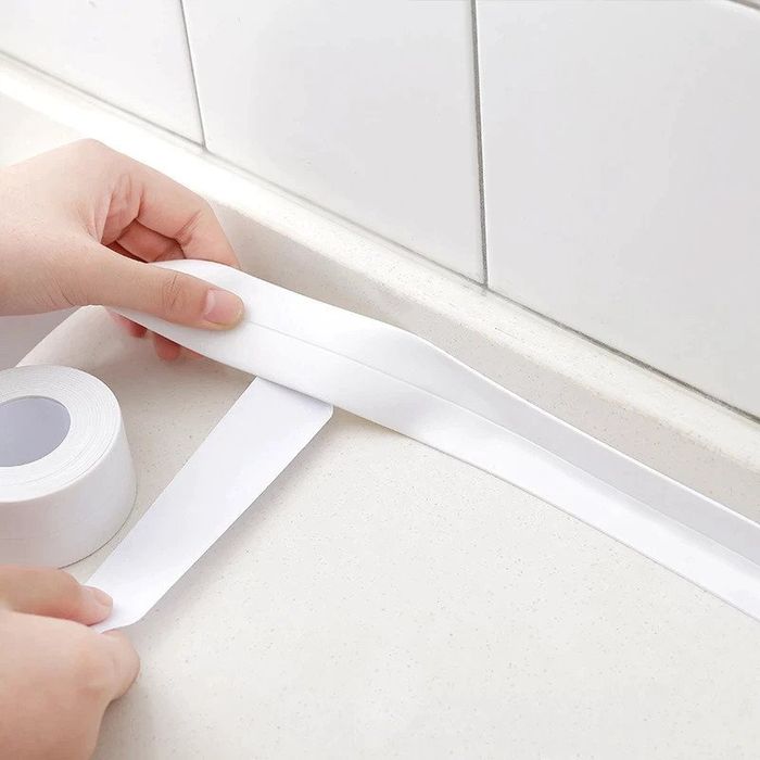 Banda adezivă de etanșare sanitare chiuveta baie bucătărie 3.2m