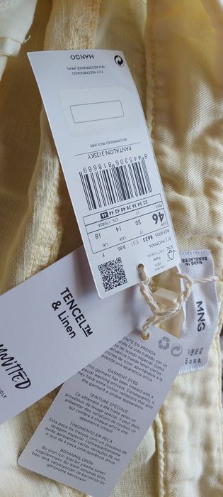 Pantaloni Mango culottes