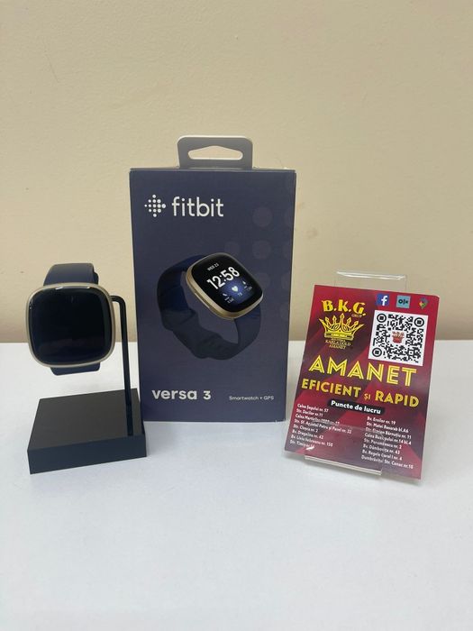 Fitbit Versa 3 Amanet BKG