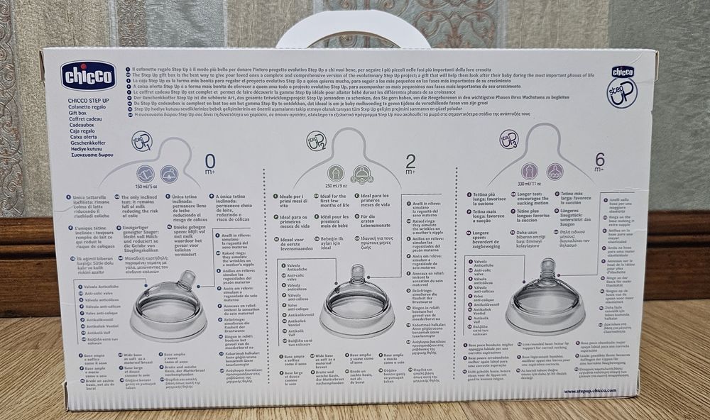 Набор детских бутылок chicco step up