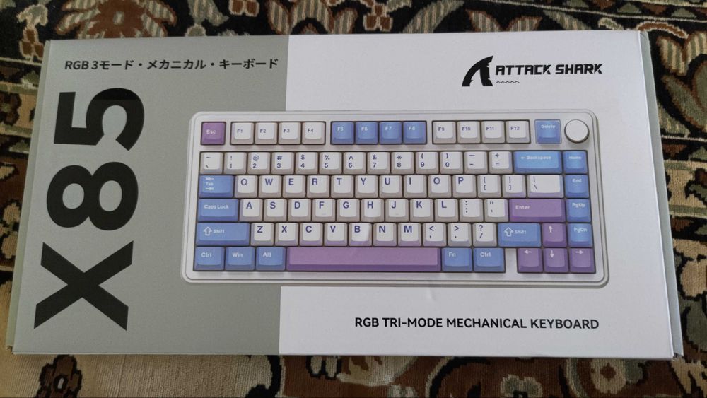 Продается беспроводная клавиатура Attack Shark X85