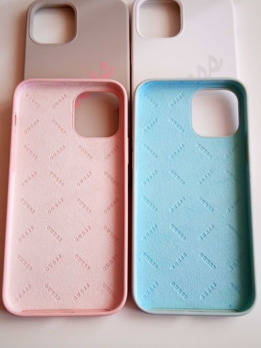 Гръб Guess Silicone Vintage за iPhone 12 Pro Max