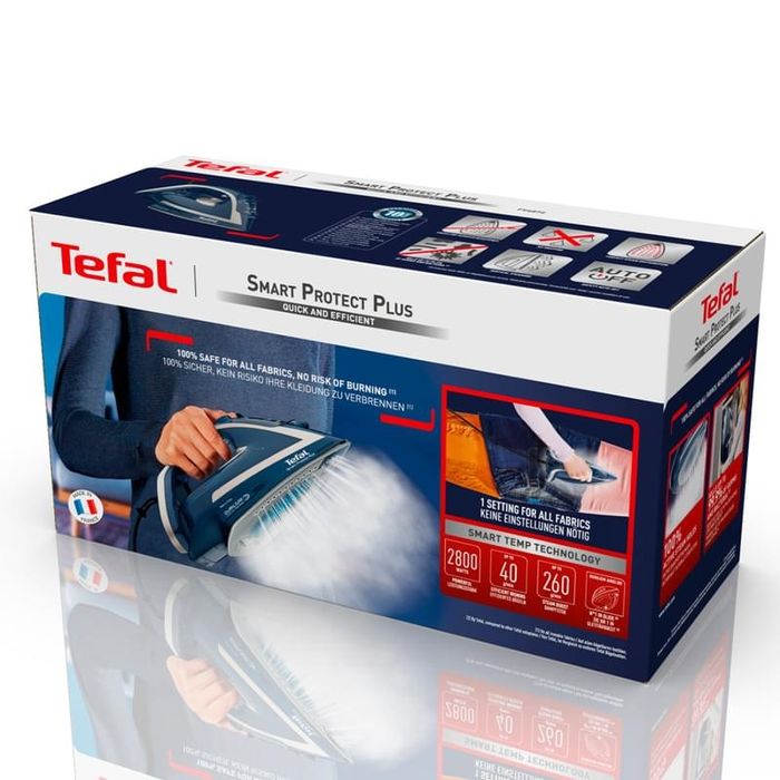 Утюг Tefal Smart Protect Plus FV6872E0

Тип утюга: Продуманная функцио