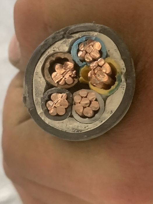 Ввг 5*150 медний кабел