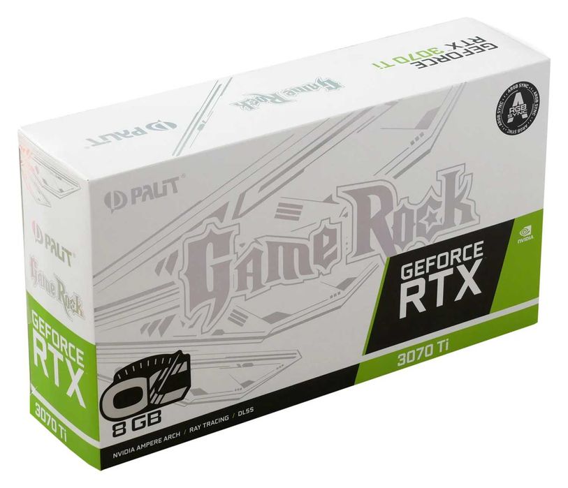 Видеокарта Palit GeForce RTX 3070 Ti GameRock