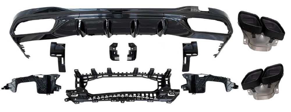 Добавки за прагове Maxton design за Mercedes Benz W206 (2021-)