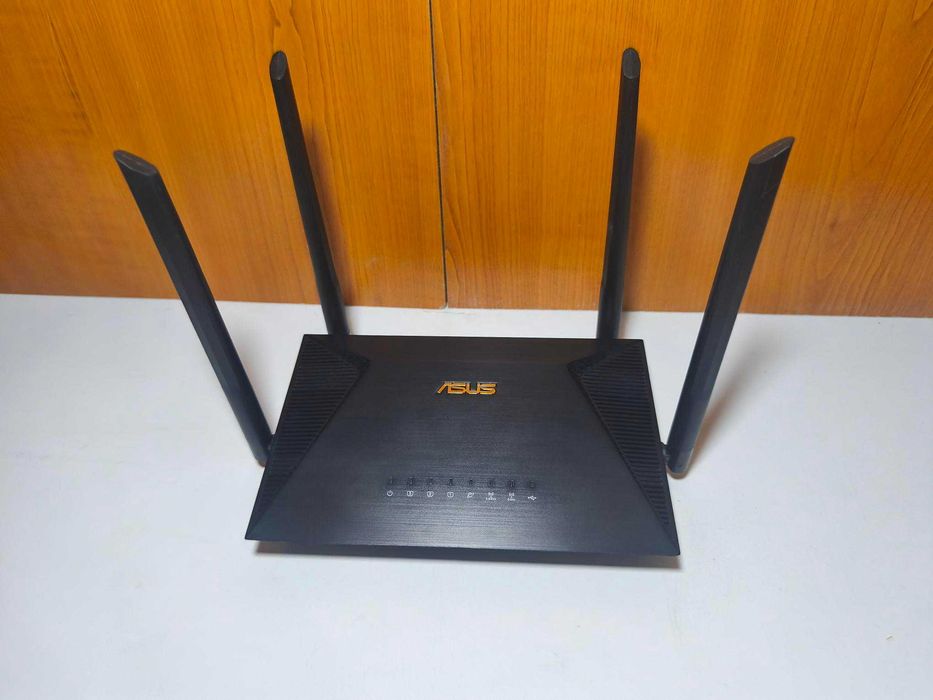 Router Wireless Gigabit ASUS RT-AX53U, Wi-Fi 6 AX1800, Dual-Band, AiMesh, Gigabit, suporta usb 4g