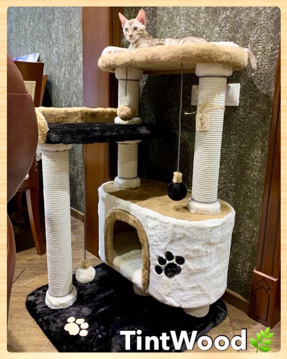 Домик для кошки на заказ. Когтеточка.