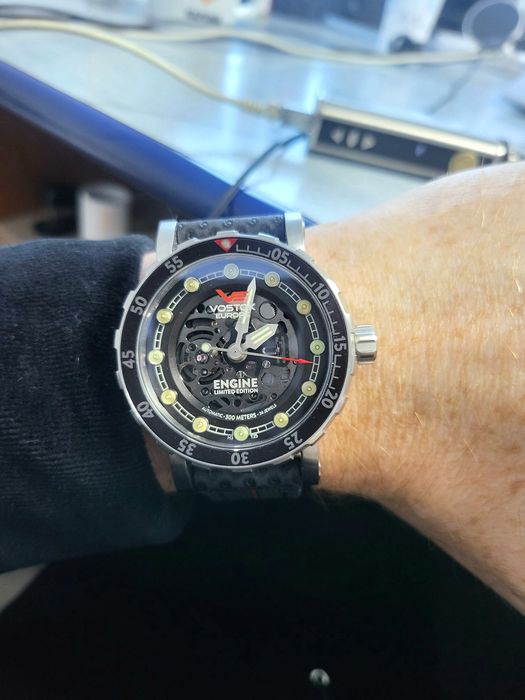 Vostok Europe Engine Skeleton, Automatic limitata