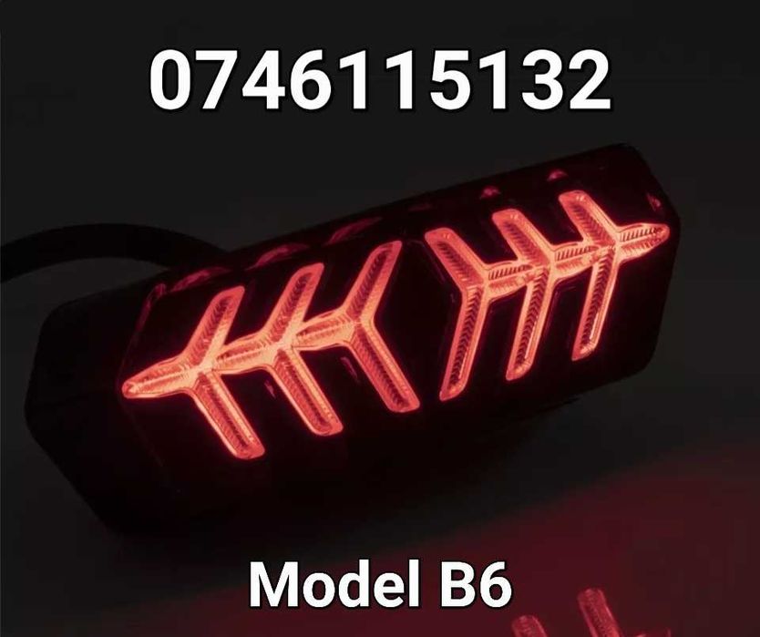 Moto Motocicleta Atv-Lampa Led-Frana-Pozitie-Semnalizare Dinamică - B6