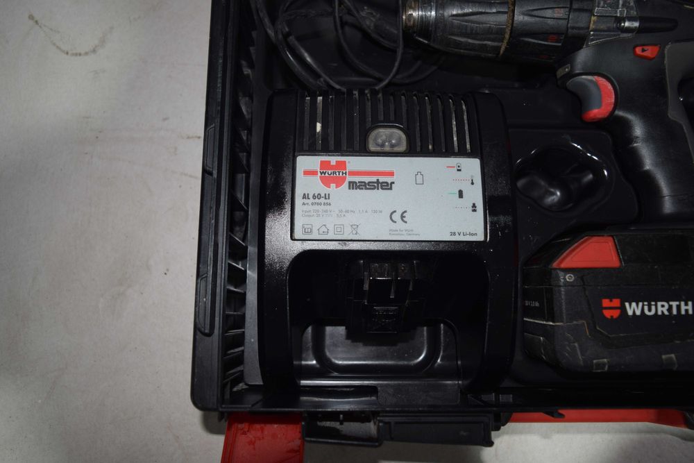 Mașină de găurit înșurubat cu percuție WÜRTH 28V Li-Ion