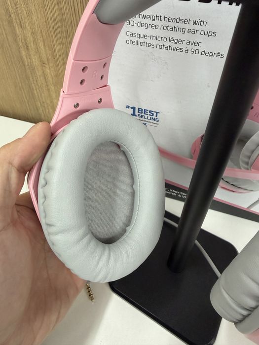 Наушник HyperX розовый новый