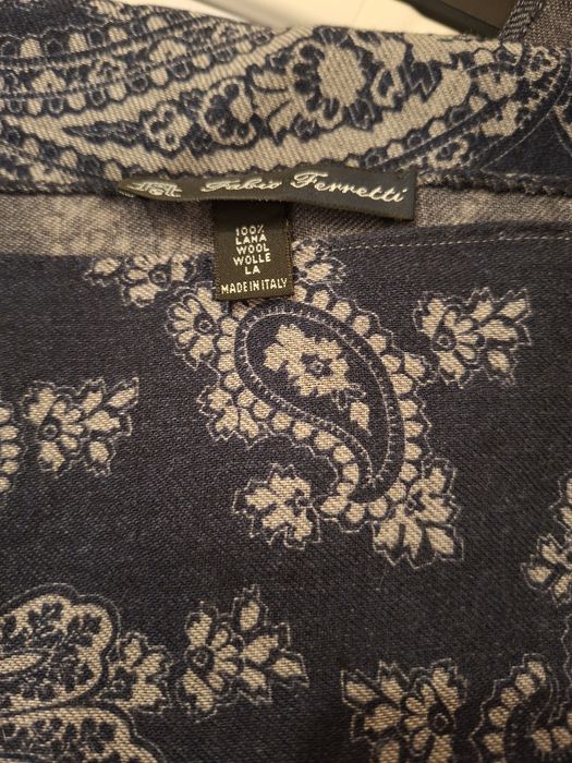 Fabio Ferretti 100%wool Made in Italy