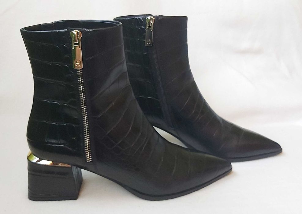Botine negre Aigner