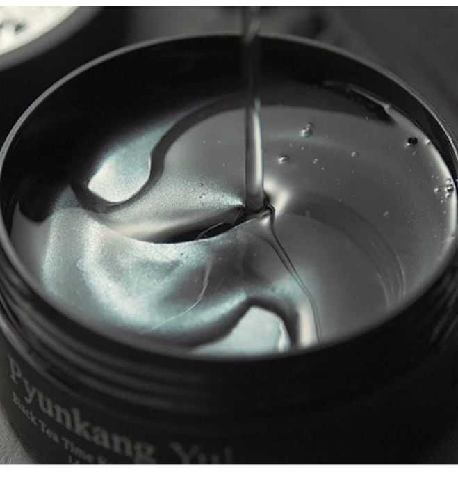 Околоочна маска с черен чай ,околоочен крем маска , дамска козметика