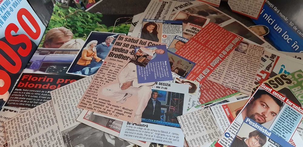 Colectie de articole cu concurentii emisiunii Big Brother