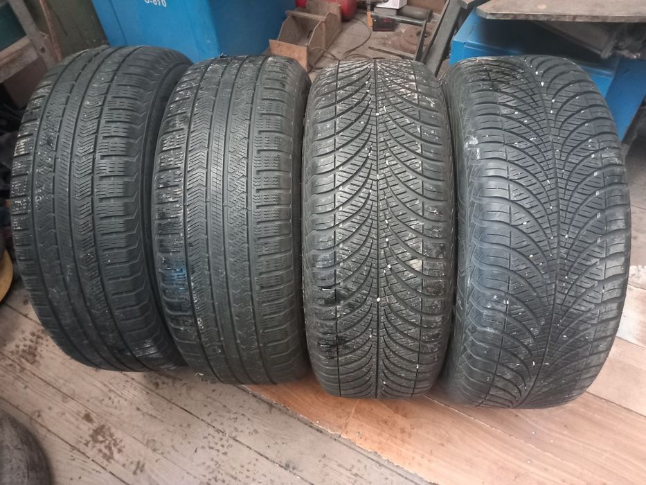 Jante touareg r18 cu anvelope de iarna 255 60 18