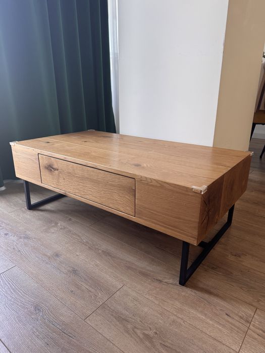 Vand masa din lemn masiv 111x62x40