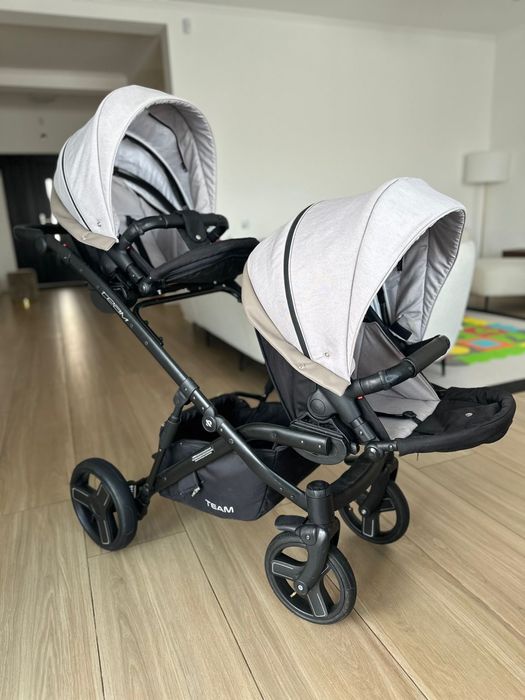 Carucior gemeni Riko Team 2 in 1