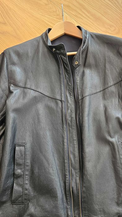 Vând geaca de piele naturală MABRUN