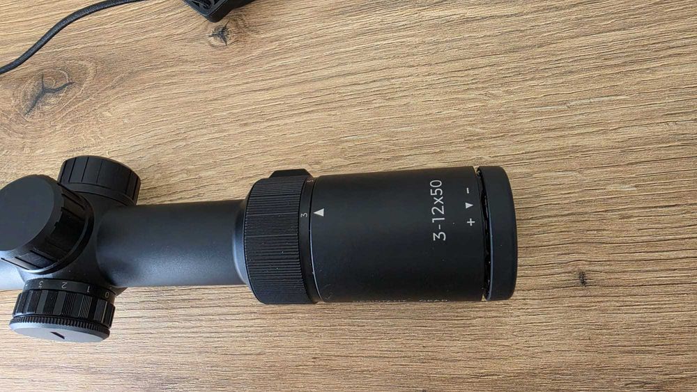 Оптика за карабина Solognac 3-12 x 50 и рингове към нея