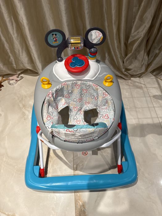 Музикална проходилка 2 в 1 Bright Starts Disney Baby - Mickey Mouse