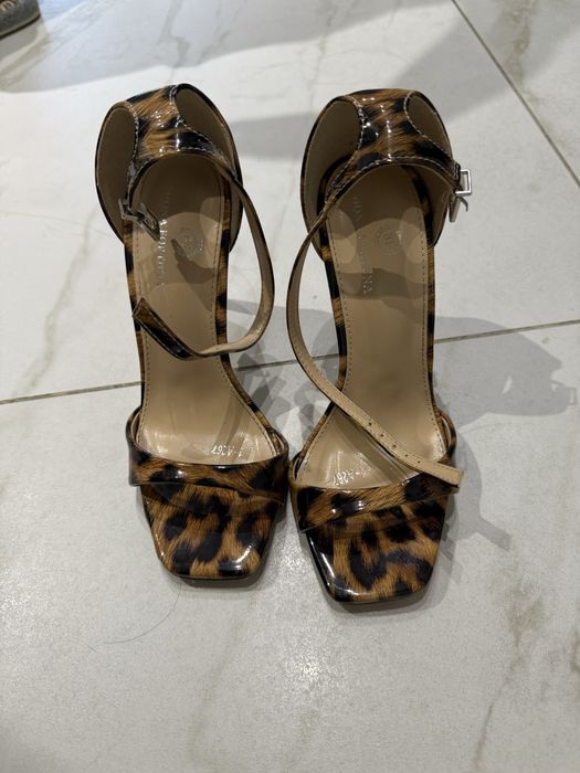 Каблуки леопардовые