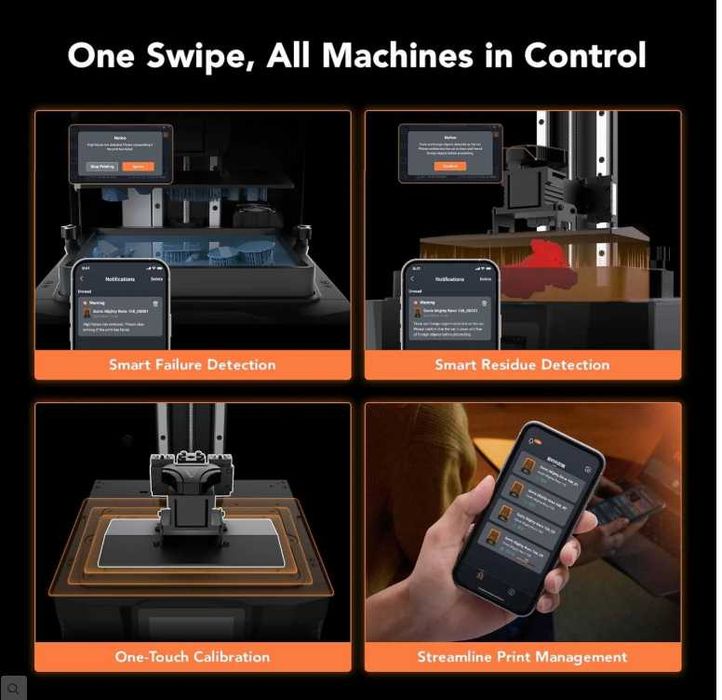 16K Jamghe Phrozen Sonic Mighty 3D Printer 3D Принтер