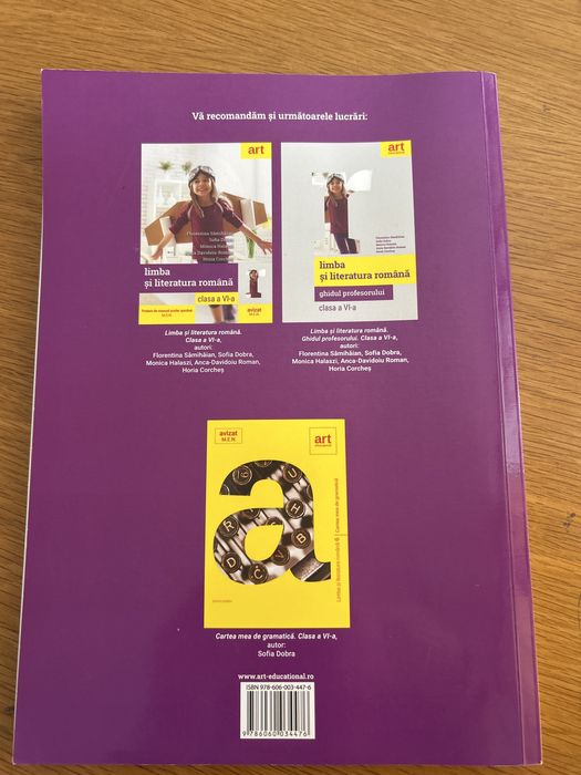 Caiete de exerciții clasa a6-a lb si lit romana