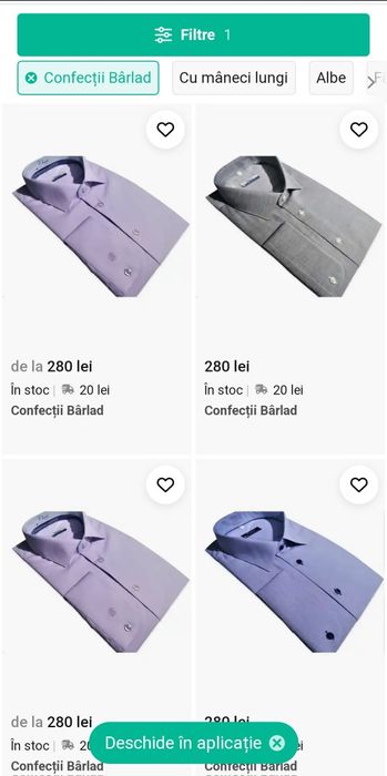 camasa barbati sigilata confectii Bârlad