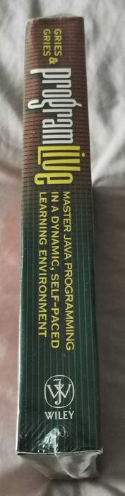 Manual + CD Master Java ProgramLive Workbook David Gries din anii 2000