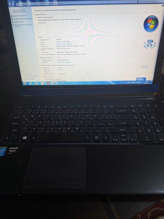 Ноутбук ACER Aspire e1-572G core i5, radeon hd 8670M