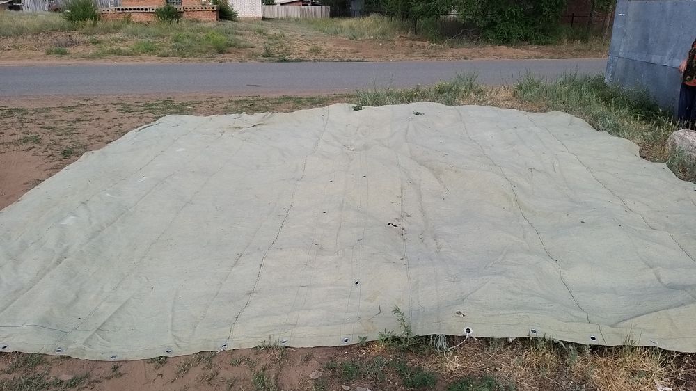 Продам палатку для укрывания сена.