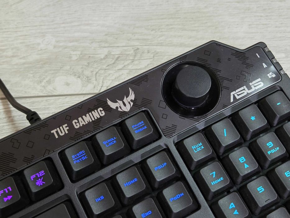 1г. ГАРАНЦИЯ Геймърска Клавиатура ASUS TUF Gaming K1 (RGB / Aura Sync) gaming keyboard асус туф к1