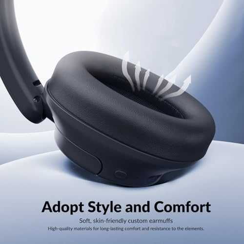 Нови TONEMAC H7 Bluetooth слушалки – ANC, 80ч, Hi-Fi, двойна връзка