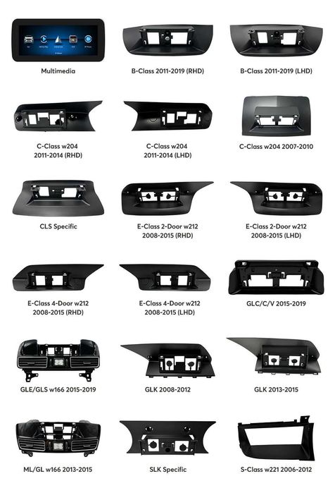 Ecran mare cu Apple CarPlay / Android Auto Mercedes Benz E Class W212