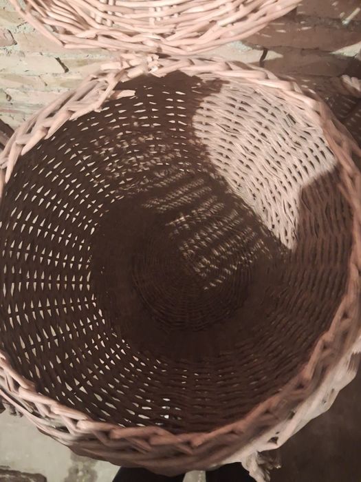 Голям плетен кош
