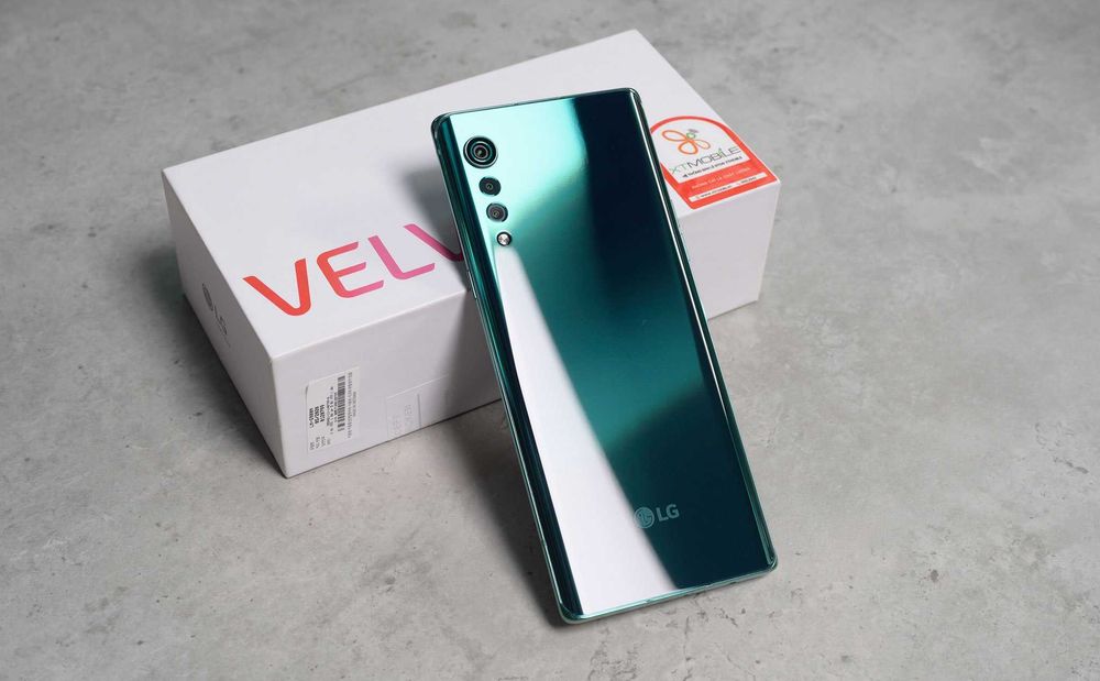 Flagmin smartfon LG VELVET 5G 8/128Gb "без праводной" zaryadi