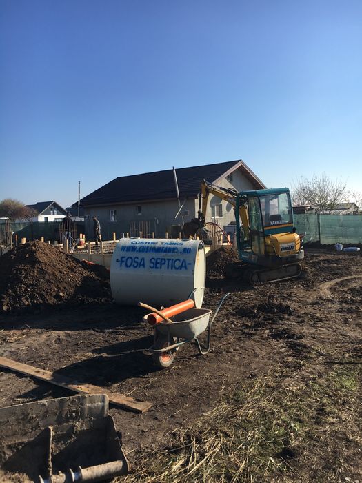 Fosa septica cu montaj si materiale incluse
