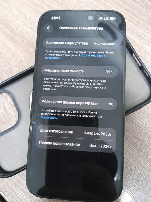 Айфон 15 почти новый