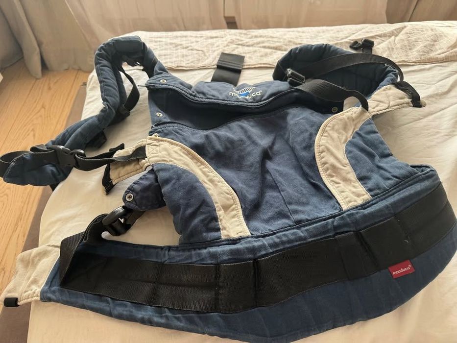 Sistem purtare copii Manduca XT Bleumarin (3,5kg-20kg)