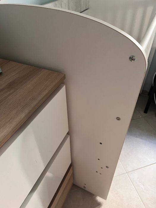 Дървена кошара с две нива на матрака