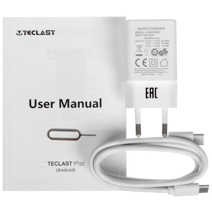 12" Планшет Teclast T60 LTE 256 ГБ серый