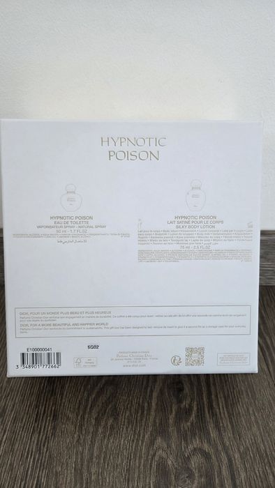 Set Ch. Dior HYPNOTIC POISON - 50ml EDT+75ml Loțiune de corp