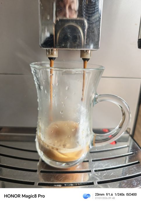Кафеавтомат Melitta® Solo & Milk , 1400 W, 15 bar, система за разпенване на мляко, Сребрист