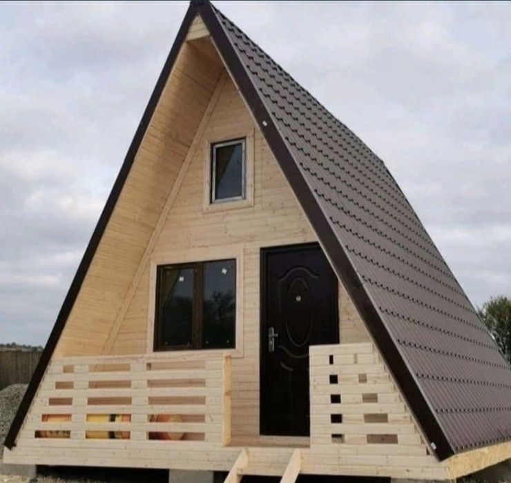 Cabane moderne tip A-frame