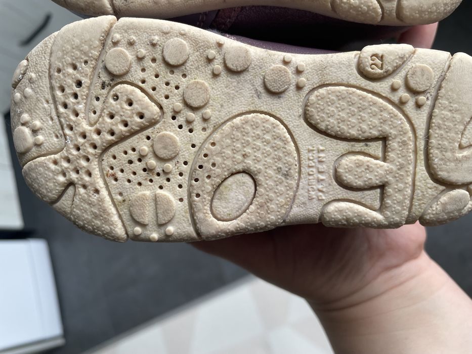 Детски лилави обувки GEOX, с подплата, N22