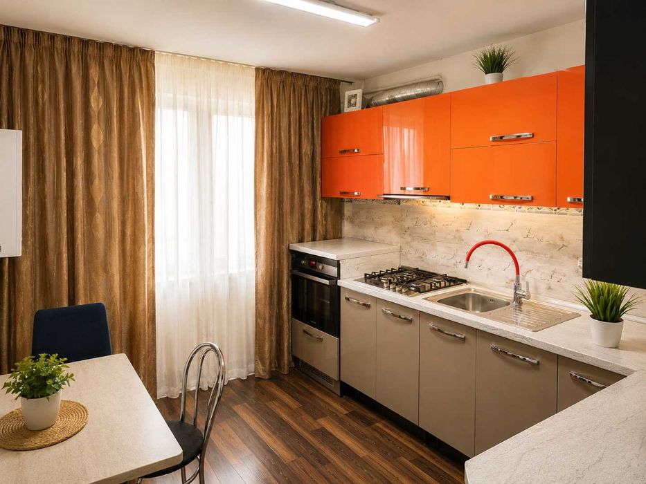 Apartament 2 CAMERE Decomandat – Complet MOBILAT – FETEȘTI GARĂ –